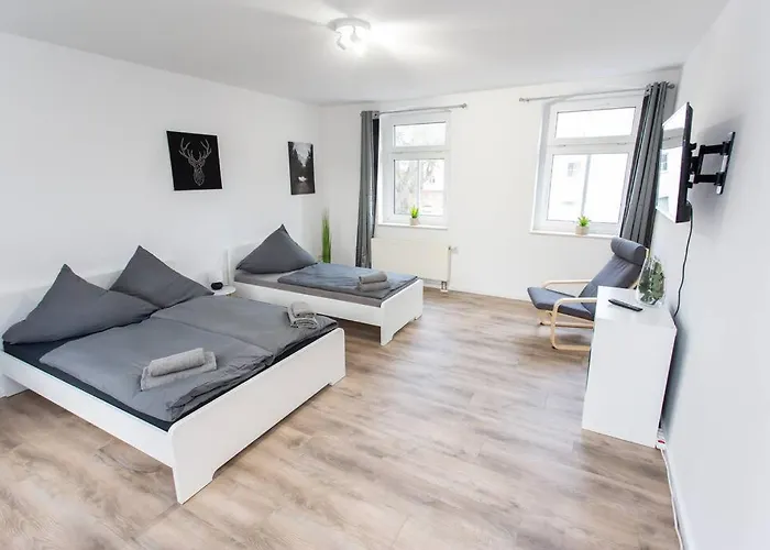 Schickes 1-raum-apartment Mit Balkon Und Vollausgestatteter Kueche Appartement Chemnitz