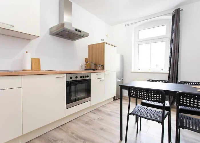 Appartement Schickes 1-raum-apartment Mit Balkon Und Vollausgestatteter Kueche Chemnitz